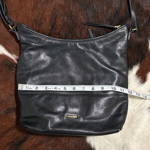 Margot Navy Leather Bag